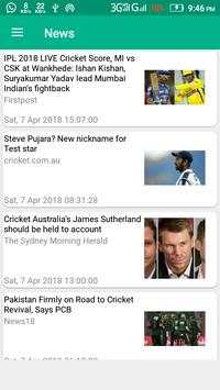Live Cricket Buzz screenshot 7