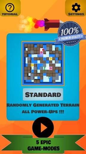 Tanks 3D for 2 players on 1 device - split screen screenshot 4