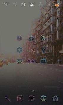 In The City launcher theme screenshot 2