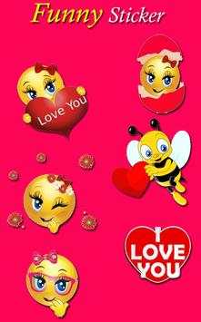 Funny Chat Sticker screenshot 2