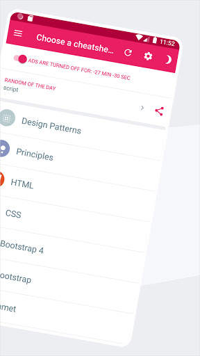 Code Cheat Sheets - Programming References скриншот 2
