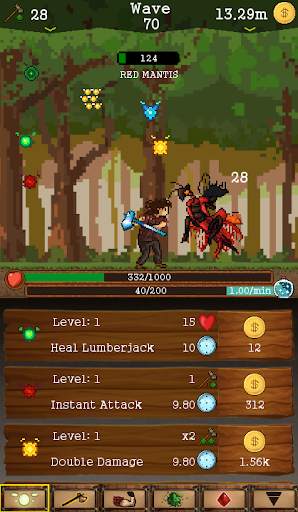 Lumberjack Attack! - Idle Game screenshot 2