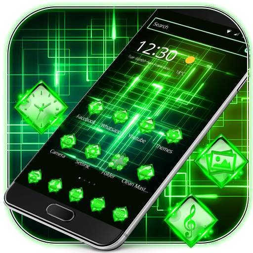 Green Laser Light Theme 1.2