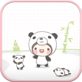 Panda Bebe go launcher theme icon