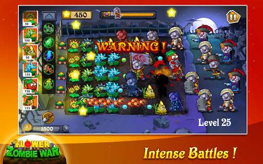 Flower zoombie war screenshot 3