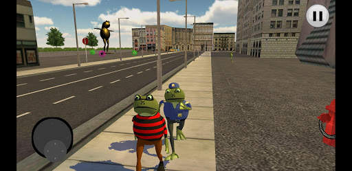Frog Simulator City Free screenshot 2