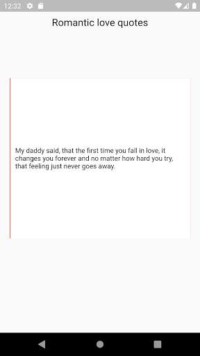 Romantic love quotes screenshot 1