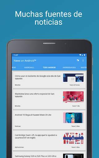 Noticias sobre Android™ screenshot 12