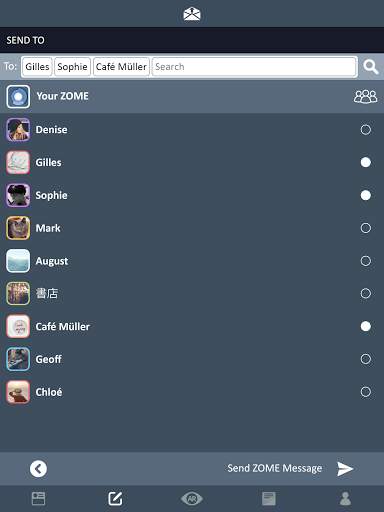 ZOME - AR | Augmented Reality Messenger & Network screenshot 16
