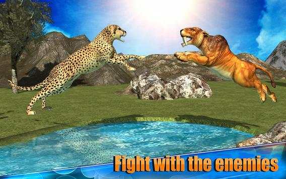 Angry Cheetah Simulator 3D скриншот 9