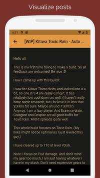 PoE Forums Browser screenshot 3