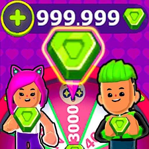 FREE GEMS PK XD – Gems Spin Wheel 1.0