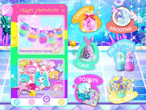 Cooking Games:Unicorn Chef Mermaid Games for Girls screenshot 6