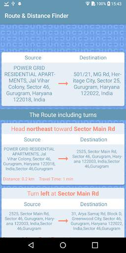 Driving GPS Route Finder screenshot 5