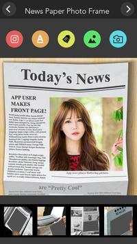 News Paper Photo Frame screenshot 1