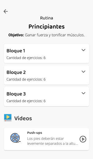 Control Fit App screenshot 3