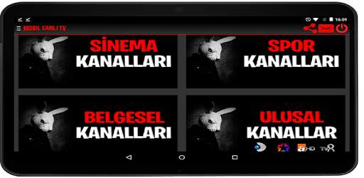 Mobil Canlı TV İzle - HD 4 تصوير الشاشة