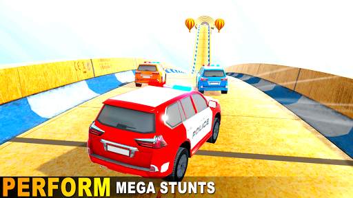 Mega Ramp Police Car Stunts 2020 screenshot 4