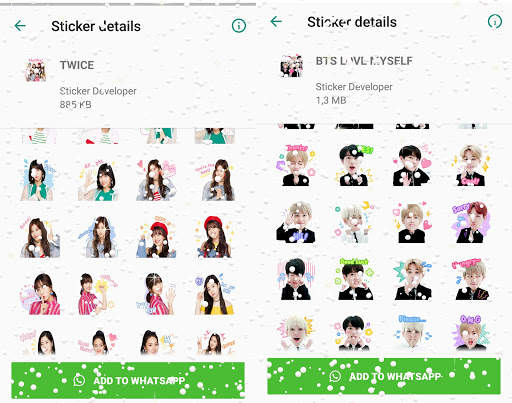 WAStickerApps KPOP Idol Sticker Maker Direct Chat screenshot 7