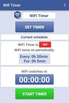 WiFi Timer screenshot 1