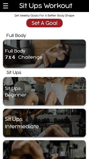 Sit Ups Workout screenshot 1