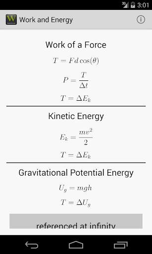 Physics Formulas screenshot 3