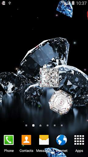 Diamonds Live Wallpaper screenshot 3