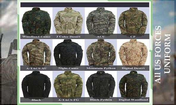 US Commando Suit Photo Montage:army Uniform Editor screenshot 4