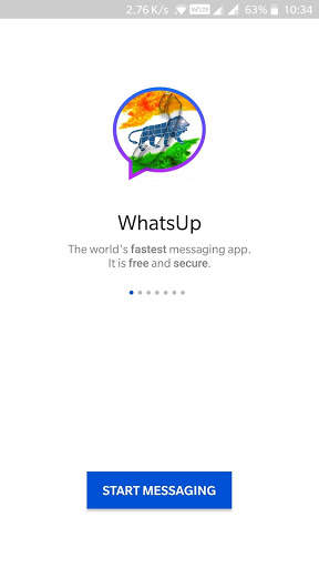 MTS WhatsUp Messenger screenshot 1