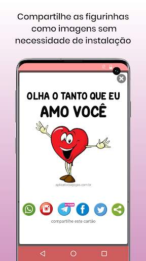 Mensagens e Figurinhas para Casais e Namorados скриншот 5
