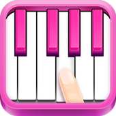 Real Pink Piano - Instruments Music Kid logo
