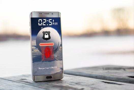 Finger Print Lock Screen Prank screenshot 2