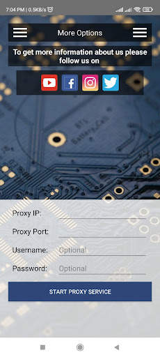 College Proxy 1 تصوير الشاشة