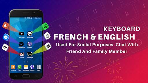 French Keyboard for Android & Clavier Français screenshot 1