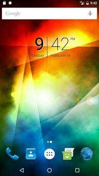 MiClock - Divided Clock Widget screenshot 1
