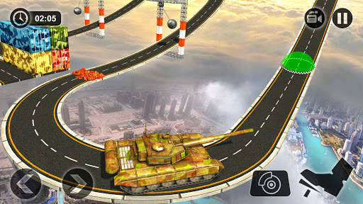 Impossible Army Tank Driving Simulator Tracks screenshot 13