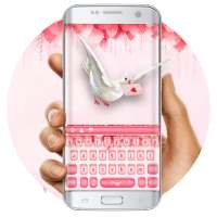 Pink Rose Love Letter Keyboard icon