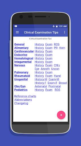 Clinical Examination Tips screenshot 1