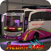 Livery Bus Medan Jaya SHD 1.3