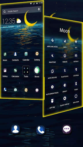 Moon APUS Launcher Theme screenshot 1
