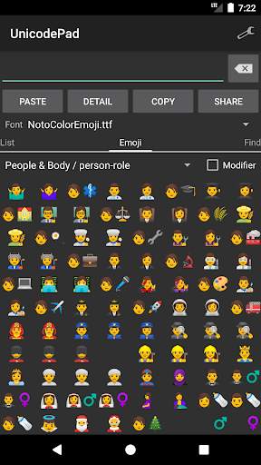 Unicode Pad screenshot 3
