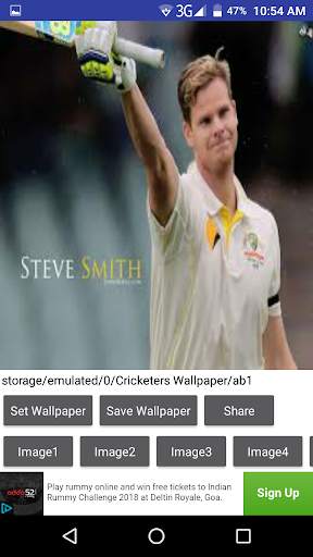 Cricketers Wallpaper screenshot 2