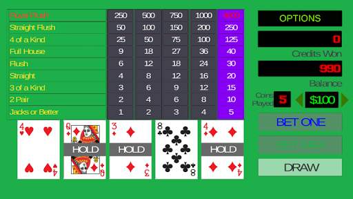 Jacks or Better - Video Poker screenshot 3