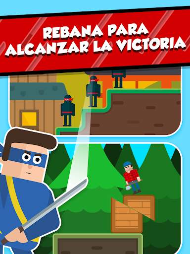 Mr Ninja: Puzles rebanadores screenshot 12