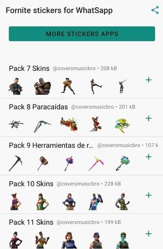 Stickers de Fornite para WhatSapp - WAStickers screenshot 8