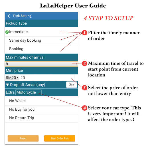 LaLaHelper - instant Lalamove order picking screenshot 3