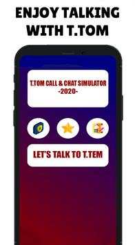 Call Talking Cat - T Tom Call & Chat Simulator screenshot 1