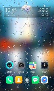 Drop Rain Parallax V Launcher Theme screenshot 2