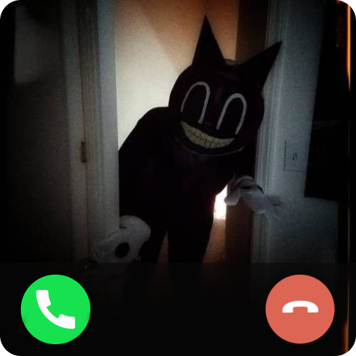 Video Call Cartoon Cat icon