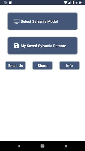 Sylvania TV Remote screenshot 1